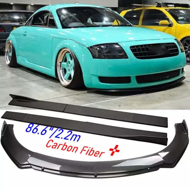 Spoilerschwert Front Spoilerlippe + Seitenschweller Für Audi TT 8N MK1 Quattro