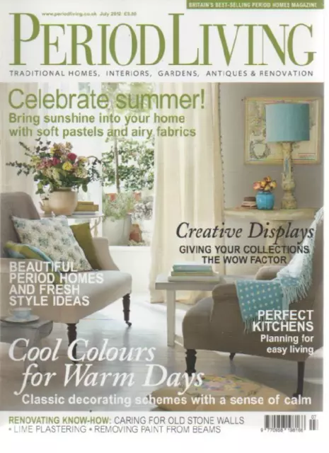 PERIOD LIVING MAGAZINE July 2012 Creative Displays AL