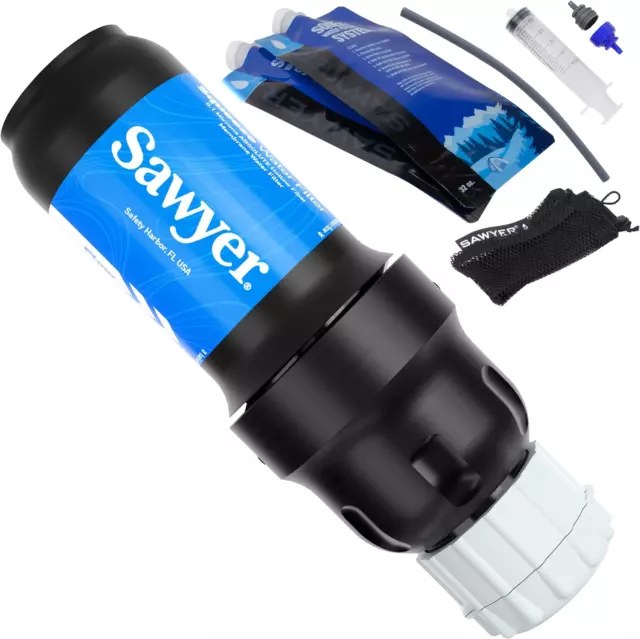 SAWYER PRODUCTS Squeeze SP129 Waterfilter for Outdoor & Camping