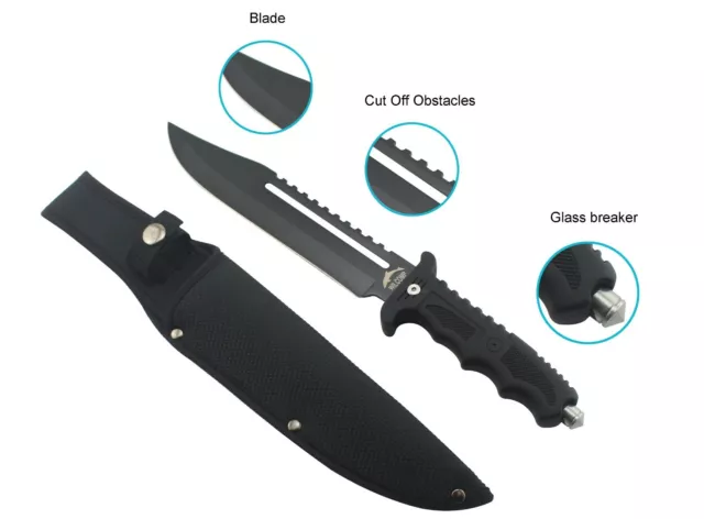 Hunting Outdoor Camping Survival Tactical Knife WIL-HK-47