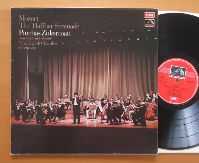 ASD 2884 Mozart The Haffner Serenade Pinchas Zukerman English Chamber Orch NM/EX