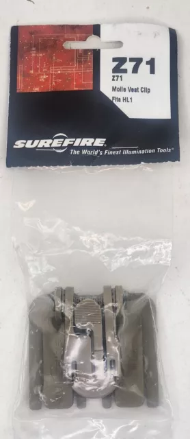 Original SureFire Z71 Molle Vest Clip (for use with HL1 Lights)
