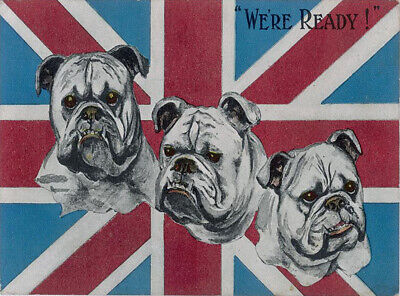 British Bulldogs WW2 Metal Wall Sign (2 sizes - Small / Large)