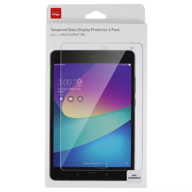 Verizon Tempered Glass Display Protector 1 Pack for ASUS ZenPad Z8s