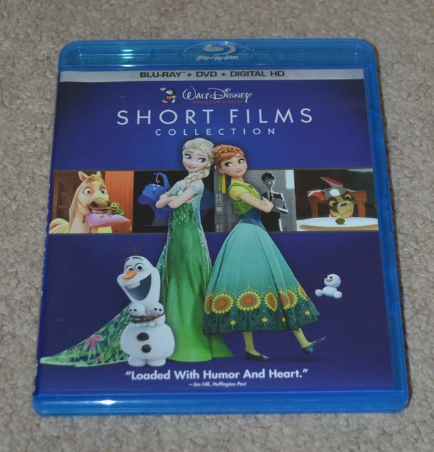 Walt Disney Short Films Collection Blu-Ray and DVD
