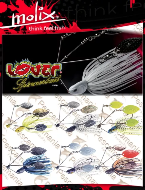 Artificiale spinning wire bait Molix Lover Spinnerbait 14 gr- 1/2oz.