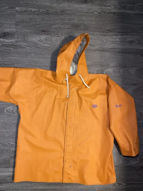GRUNDENS BRIGG 34 Commercial Fishing Anorak Pullover $99.99 - PicClick