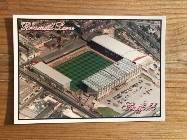 sheffield united Stadionpostkarte / Postcard Bramall Lane 🏟