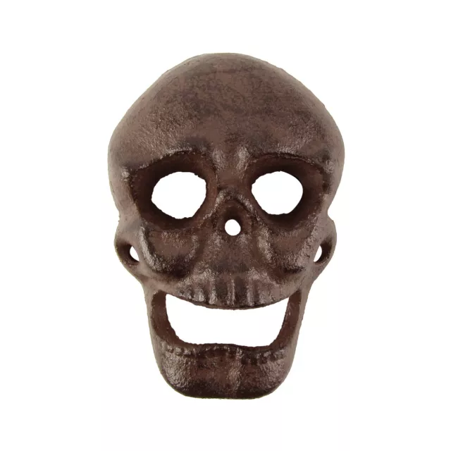 Metal Wall Mount Skeleton Skull Beer Cap Soda/Pop Top Bottle Opener Bar/Pub Tool