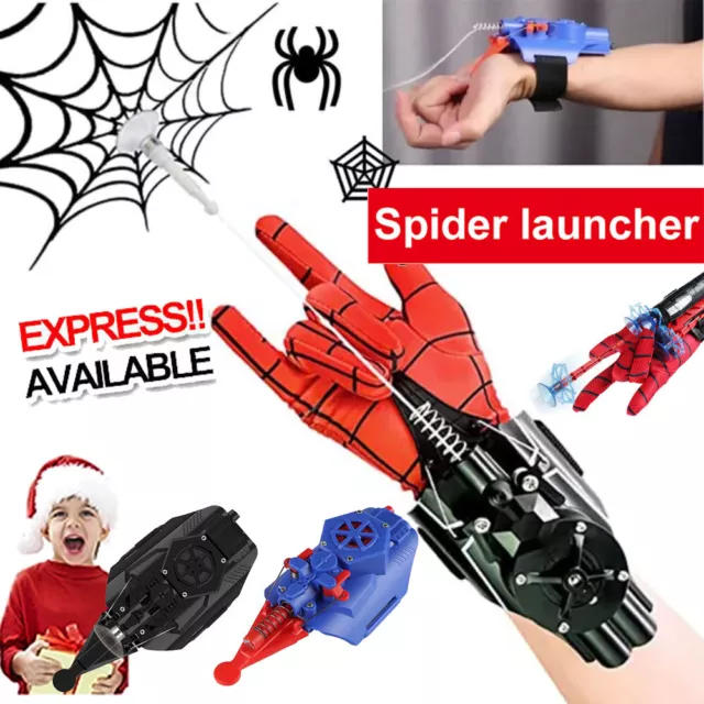 Spider-Man Glove Web Shooter Dart Blaster Launcher Toys Spiderman Costume Kids