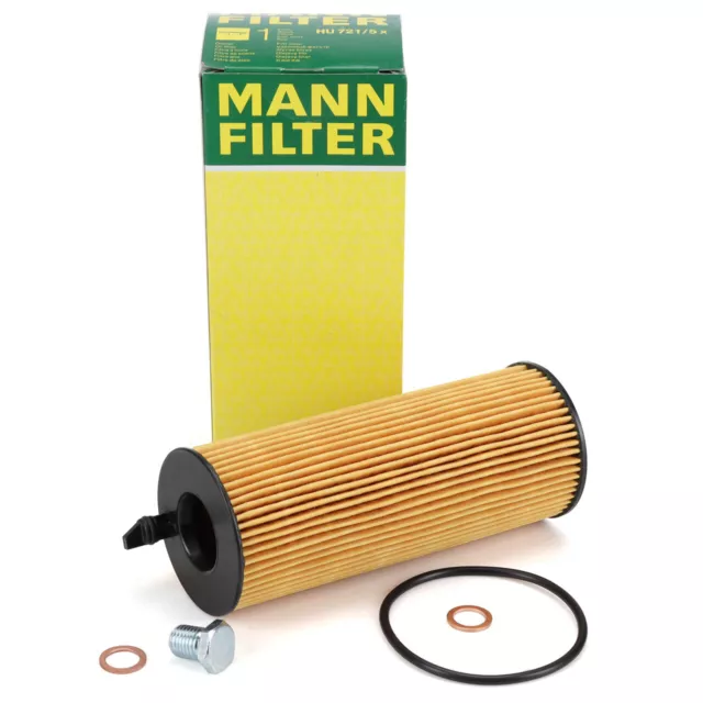 MANN Ölfilter + Schraube für BMW E81-88 E90-93 E60 E61 F10 F11 X1 E84 X3 E83 N47