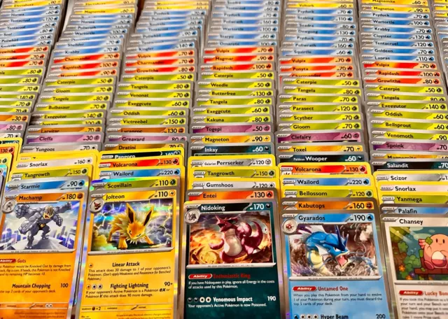 200 Pokemon Cards Bulk Lot - 24 Rares & Holos - Tracked Post - Aussie Operated! 3