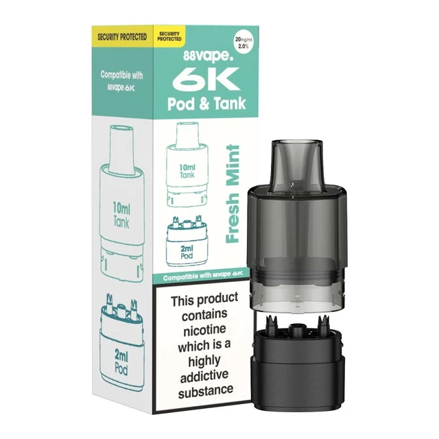 88 vape clearomizer pre filled Tobacco Pre-Filled Clearomizers (x3) — 88Vape main image 0