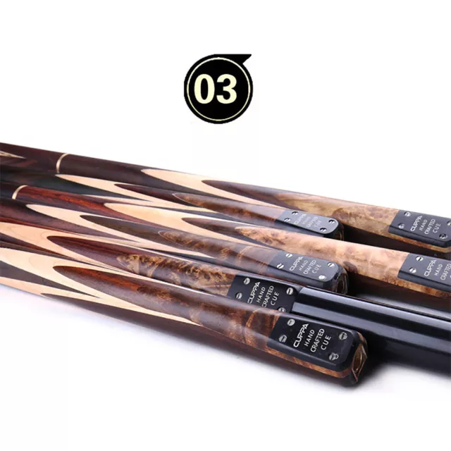 Full Length 9.8 Tip Ash Wood 3/4 Split Billiards Pool Snooker Cue+Case 3