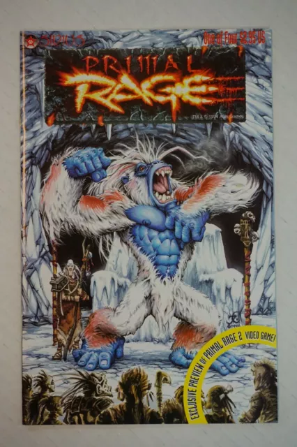 PRIMAL RAGE # 1 ~ ATARI VIDEO GAME Comic ~1994 Sirius Comics 1st Print NEWUNREAD