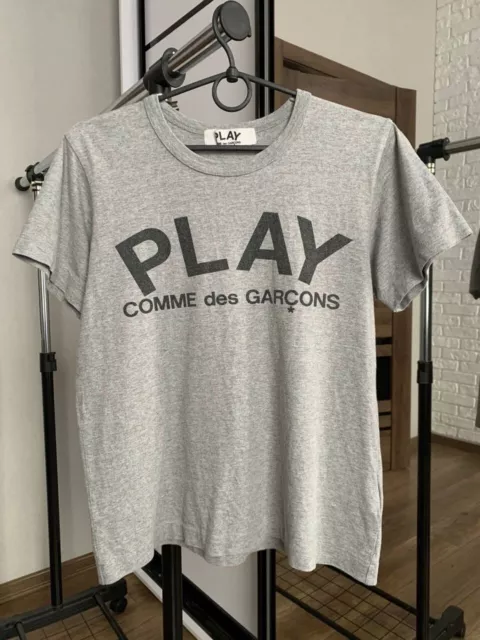 Comme Des Garcons Play CDG Womens T-Shirt Tee Heart Japan Size L