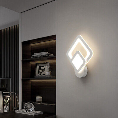 Applique Lampada da parete per muro a LED 12W Design Rombi Luce per interno IP20