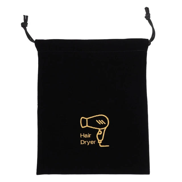 Flanelle Sac De Rangement Pour Sèche-cheveux Voyage Organisateur Soutien-gorge