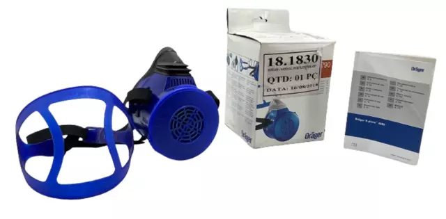 Drager X-plore 4790 Silicone M/L Half Mask Respirator