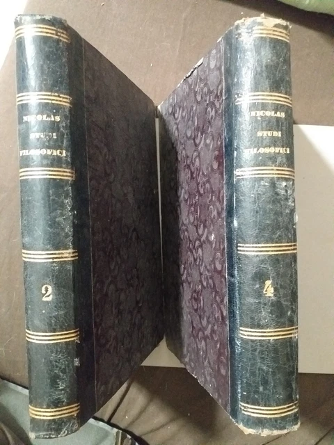 Studi Filosofici Cristianesimo - 1851