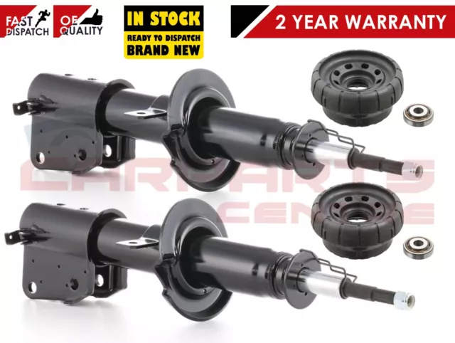 For Vauxhall Vivaro 2001-2014 Front Shock Absorbers & Strut Top Mounting Kits