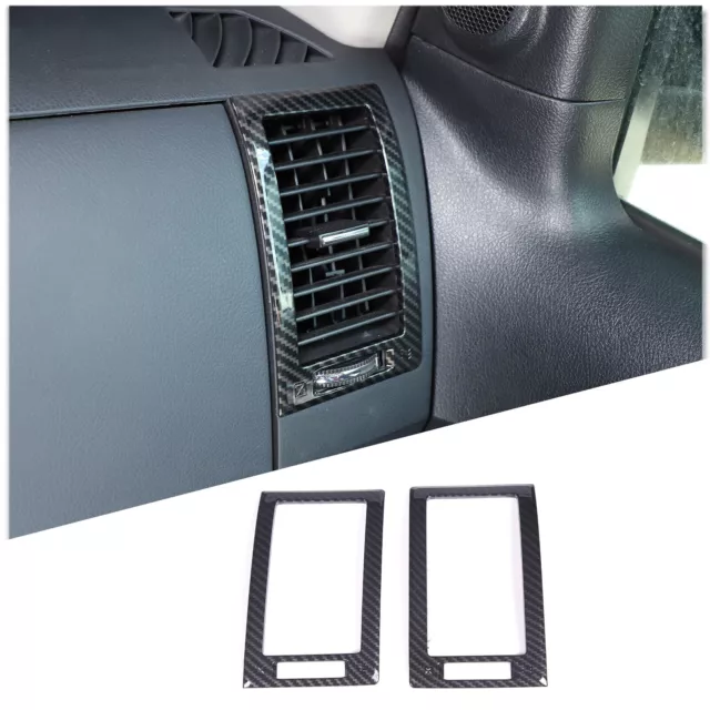 Carbon Fiber ABS Passenger Air Vent Frame Trim Cover For Tundra 2007-2013 3