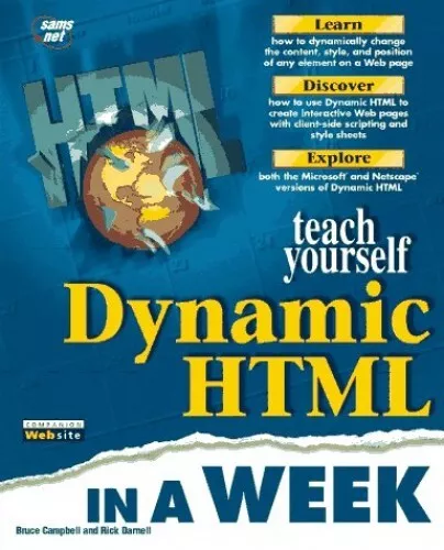 Sams Teach Yourself Dynamic HTML in a..., Darnell, Rick