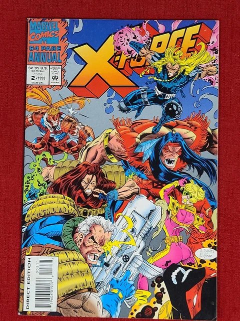 X-Force Annual #2 [Direct Edition] (1993) 7.0 Fn/Vf Marvel Comics