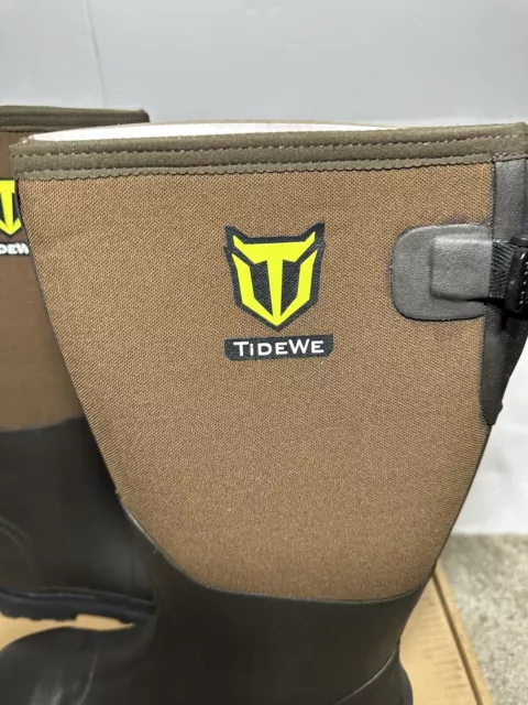 TIDEWE RUBBER WORK Boot for Men Size 9 D Steel Toe Shank Waterproof ...