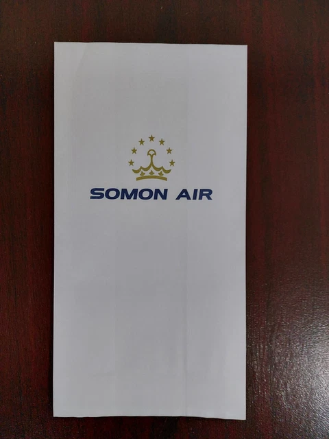 Spuckbeutel - Air sickness bag -- Somon Air -- Tadschikistan / Tajikistan -- new