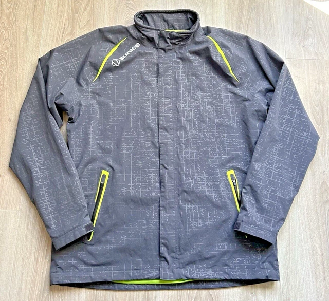 SUNICE TYPHOON LARGE Golf Jacket Coat Top Long Sleeve Men s Green Grey Zephal 24.99 PicClick UK