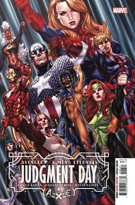 Axe Judgment Day #6 Nm Mark Brooks Avengers X-Men Eternals Wolverine Iron Man