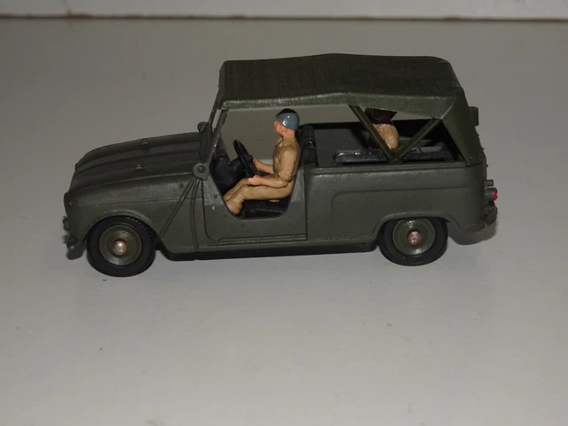 Dinky Toys 1 Soldier Driver in Metal for Renault 4L Sinpar