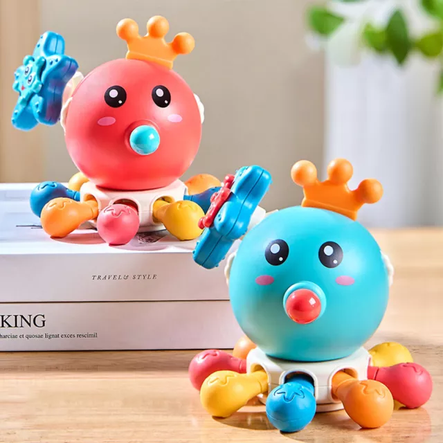 Octopus Baby Sound Toy Educational Toy BPA Free for 0 1 2 3 Year Old Kids