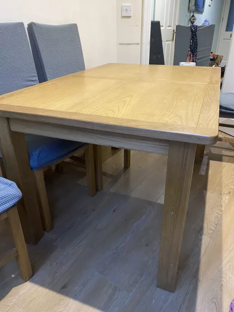 OAK WOOD EXTENDABLE table From Argos. Item Is In It s Original
