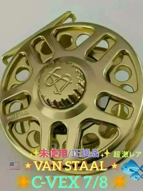 リール VAN STAAL C-VEX 7/8 GOLD VAN STAAL C-VEX fly reel 7/8 GOLD rare USED JP | eBay
