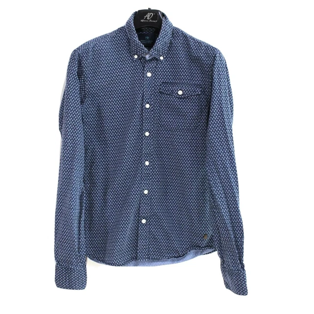 Chemise Homme Scotch & Soda Denim Look Bleu - Taille L Régulière - Occasion Parfait État