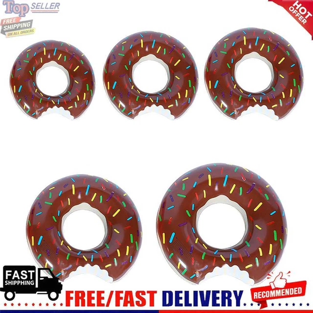 Adult Children Suitable Floating Circle Swimming Ring Thickened PVC Material