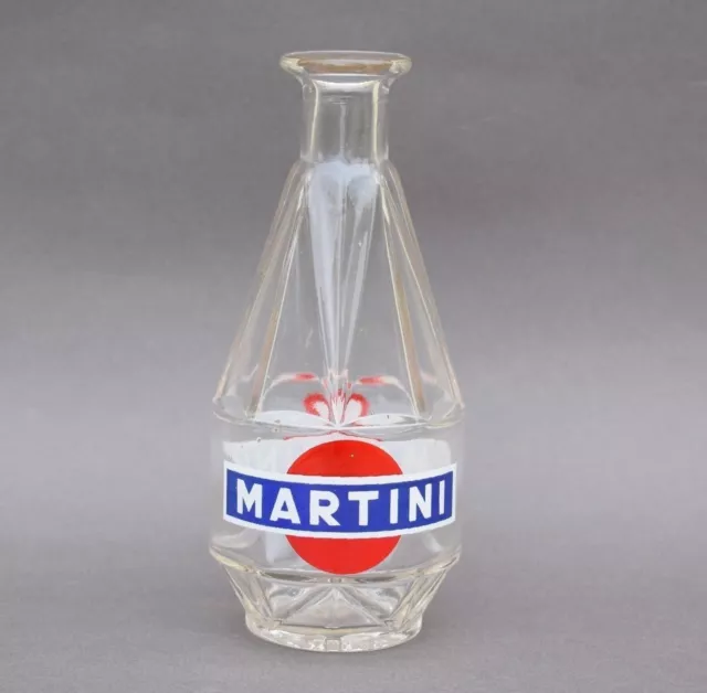 Ancienne carafe en verre MARTINI – objet publicitaire