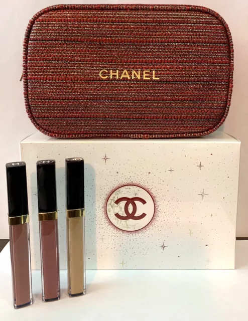 NEW Chanel Sheer Sensation Lipgloss Trio