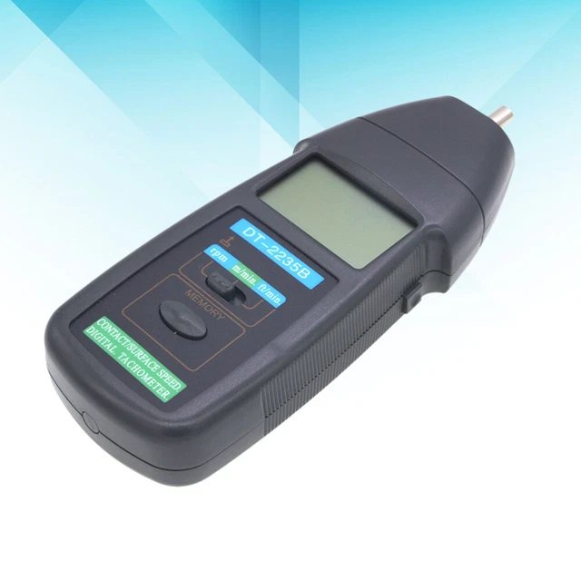 Handlicher Drehzahlmesser Berührungsloser Fototachometer Motor