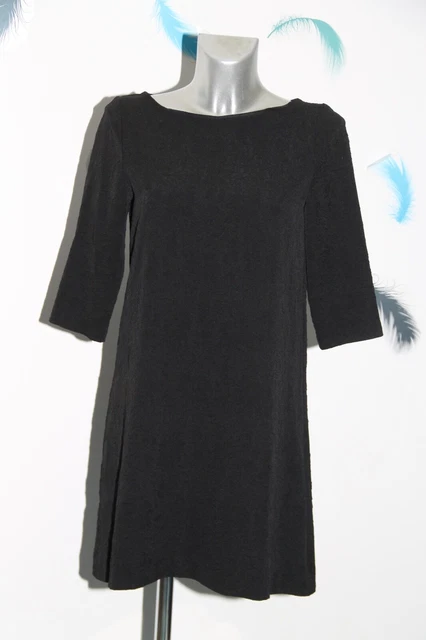 Robe Moulante Claudie Pierlot En Stretch Noir Marine - Taille 36 - En Très Bon état