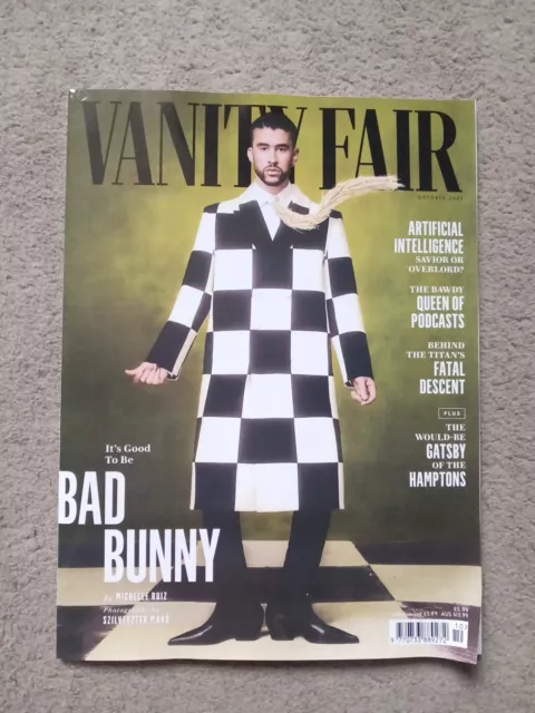 Vanity Fair Magazine UK Oktober 2023 - Bad Bunny