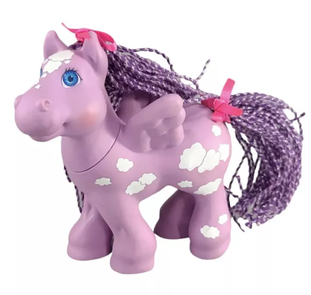 Cabbage Patch Magic Meadow Pony Crimp 'n Curl Springsong Purple Pegasus Horse