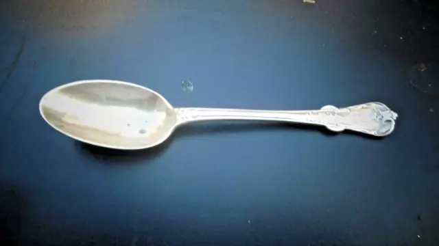 Victorian Desert Spoon With Engraved  Crest