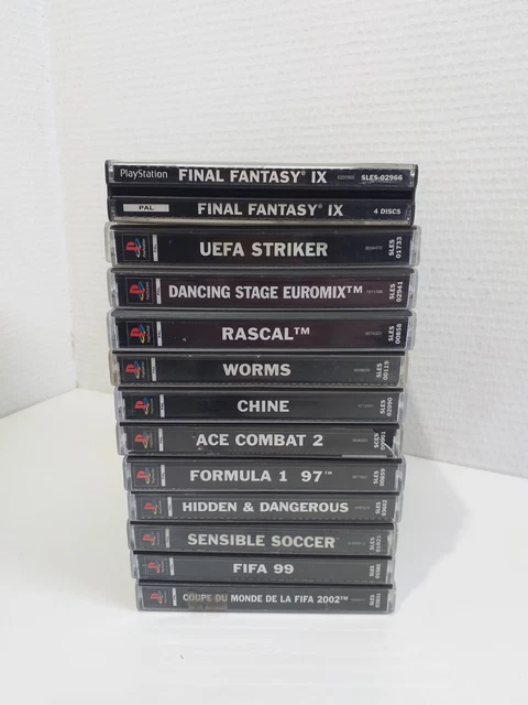 LOT 7 JEUX PS2 HS Rayés à Restaurer - Playstation 2 - PAL - Tekken, NFS, Tarzan EUR 16,90 - FR