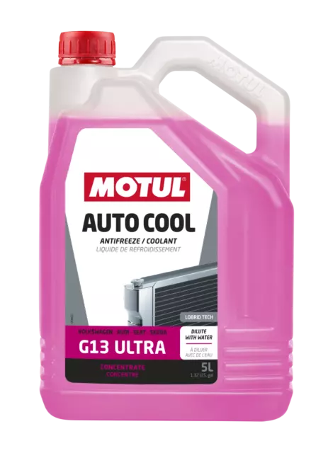 Motul AUTO COOL G13 ULTRA 5 Liter Auto Cooling Liquid Antifreeze 111053