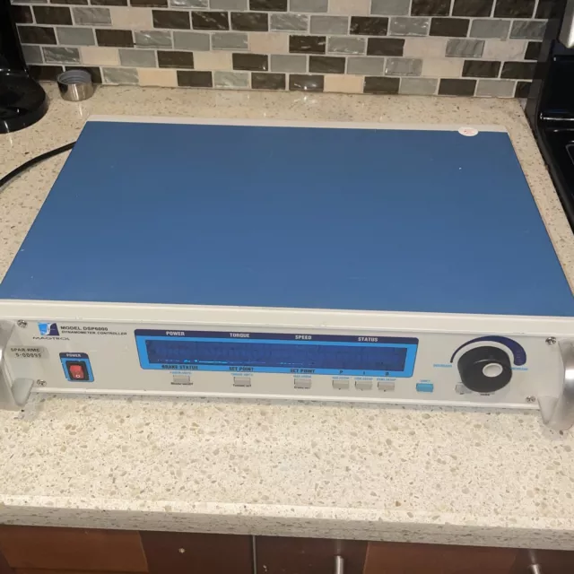 Magtrol DSP6000 High-Speed Programmable Dynamometer Controller Test for power on