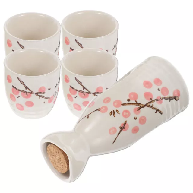 Sake-Krug Im Japanischen Stil Vintage-Brille Weinflasche Container