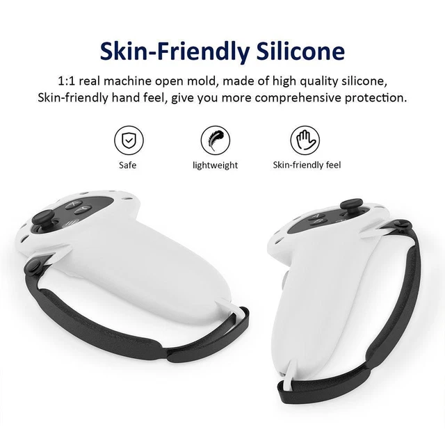 Hand Protective Covers For Quest3 VR Controller Silicone Sleeve D3W1